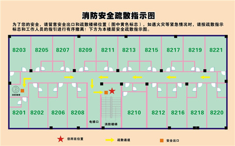 賓館消防安全通道